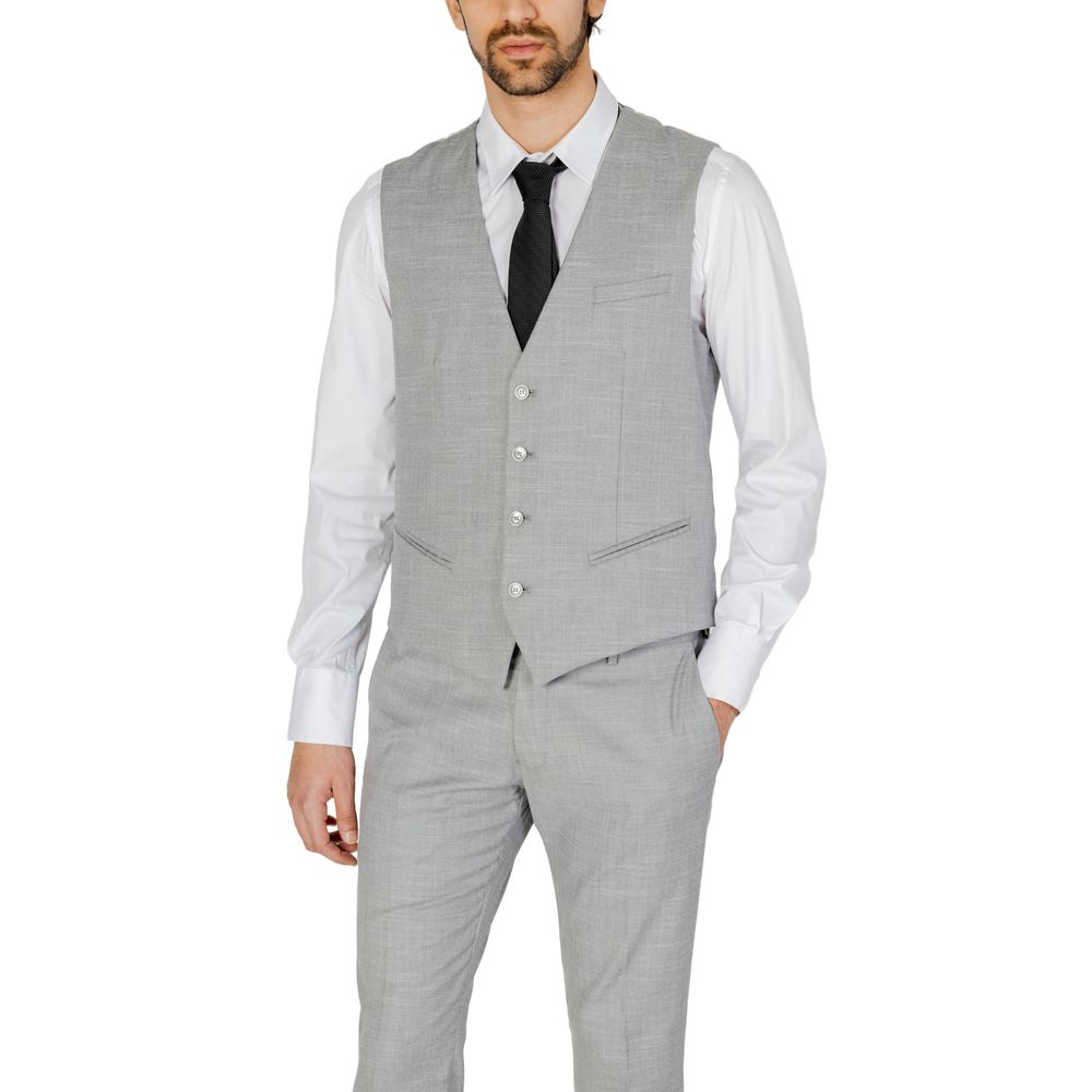 Antony Morato Gray Waistcoat