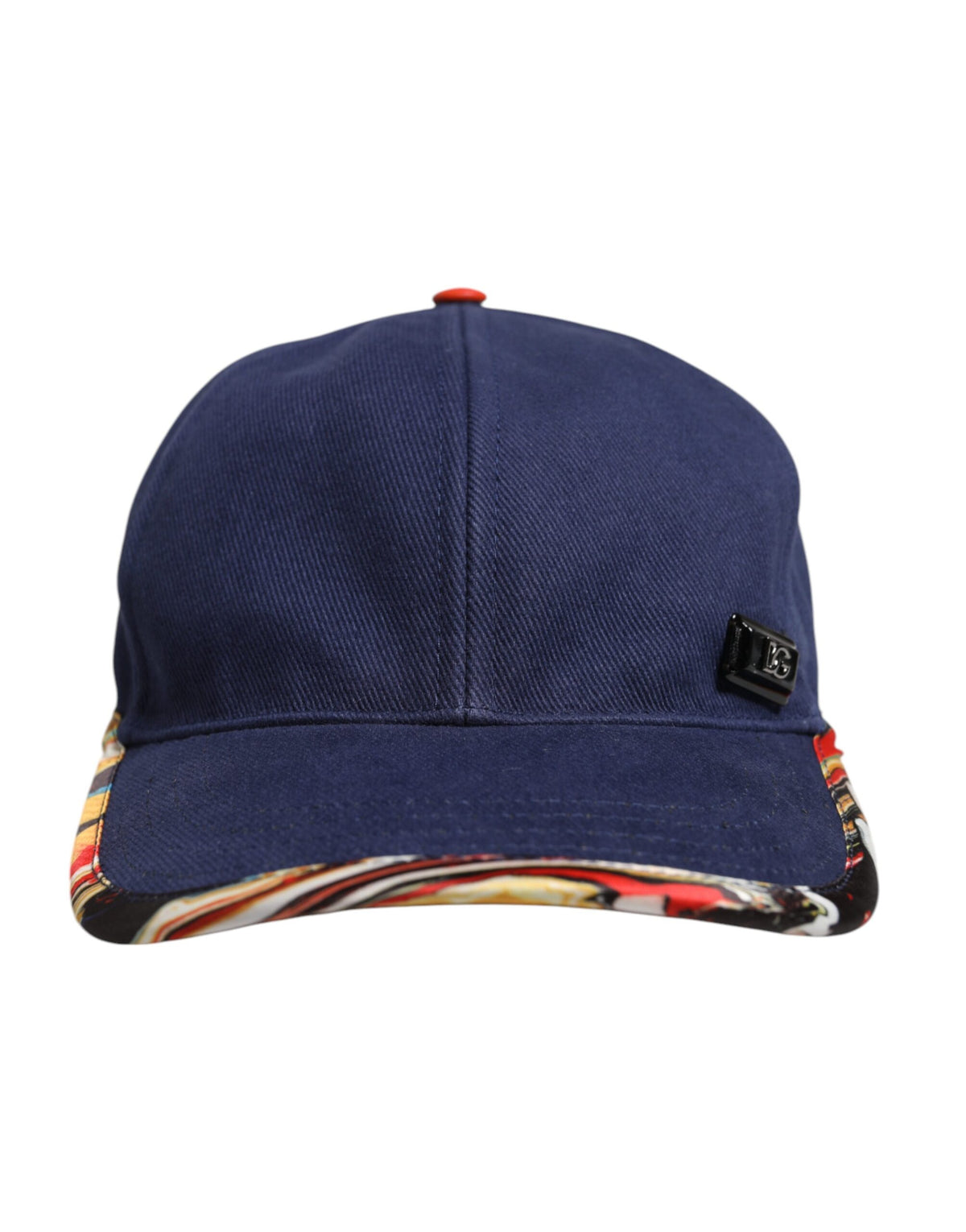 New Dolce & Gabbana Blue Cotton 6 Panels Baseball Cap