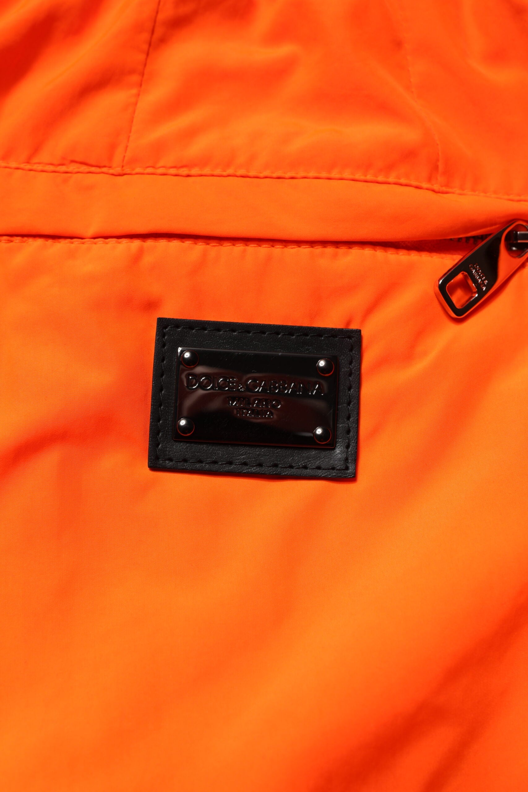 New Dolce & Gabbana Orange Men Jogger Sweatpants Pants