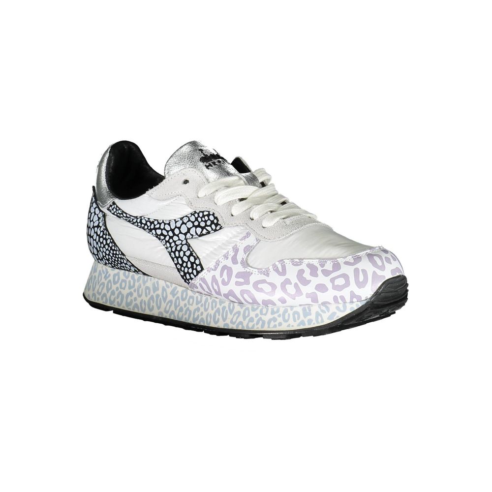 Diadora White Leather Women Sneaker