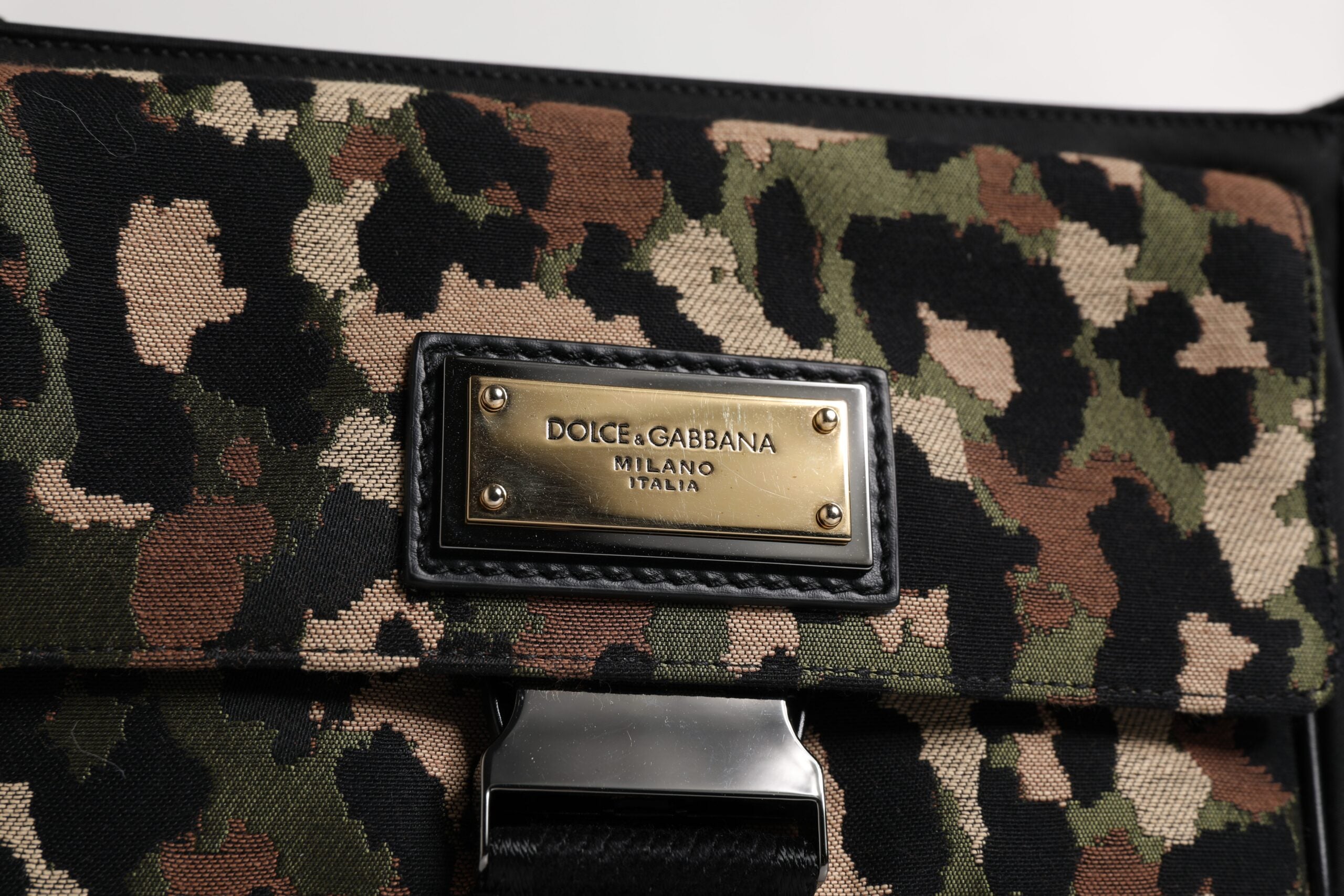 Dolce & Gabbana Multicolor Leopard Jacquard Crossbody Bag, new with tags – image 2 of 7