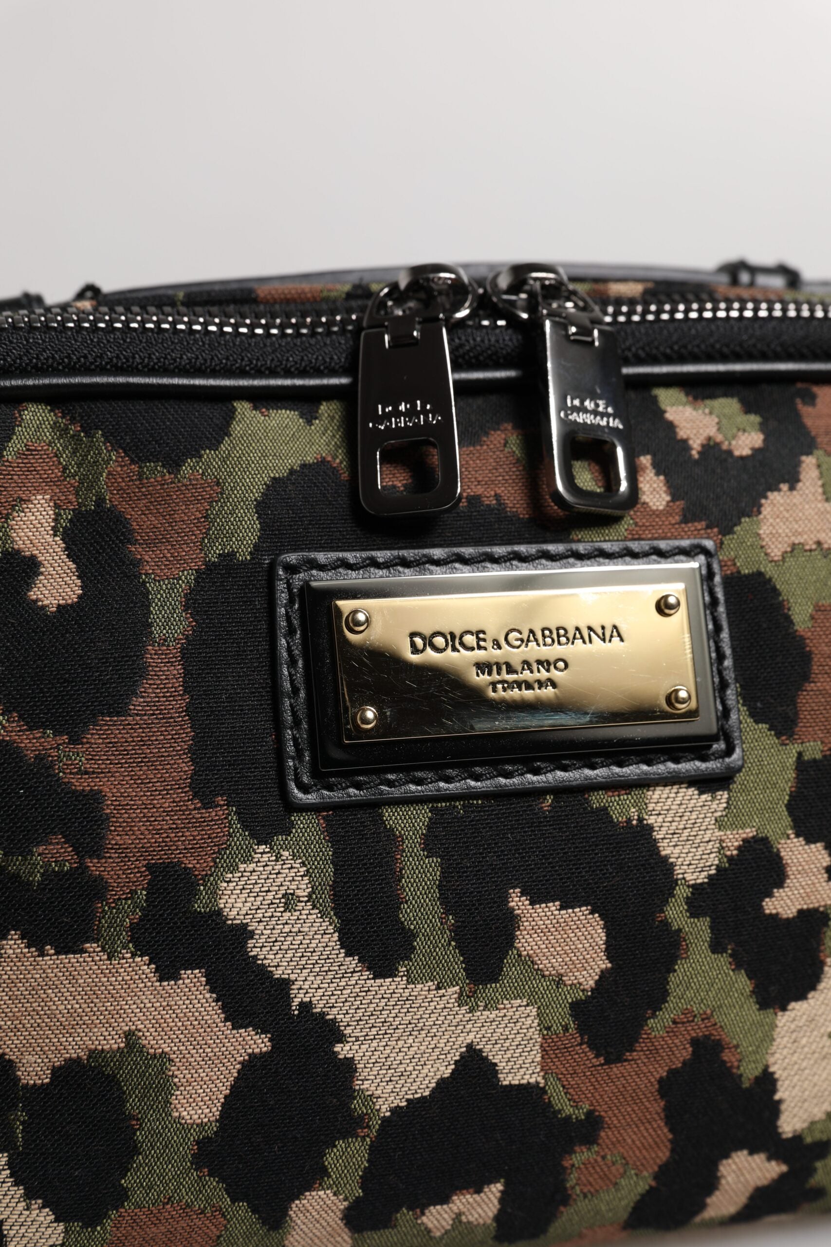 Dolce & Gabbana Multicolor Leopard DG Logo Belt Waist Fanny Pack Bag, new with tags – image 5 of 6
