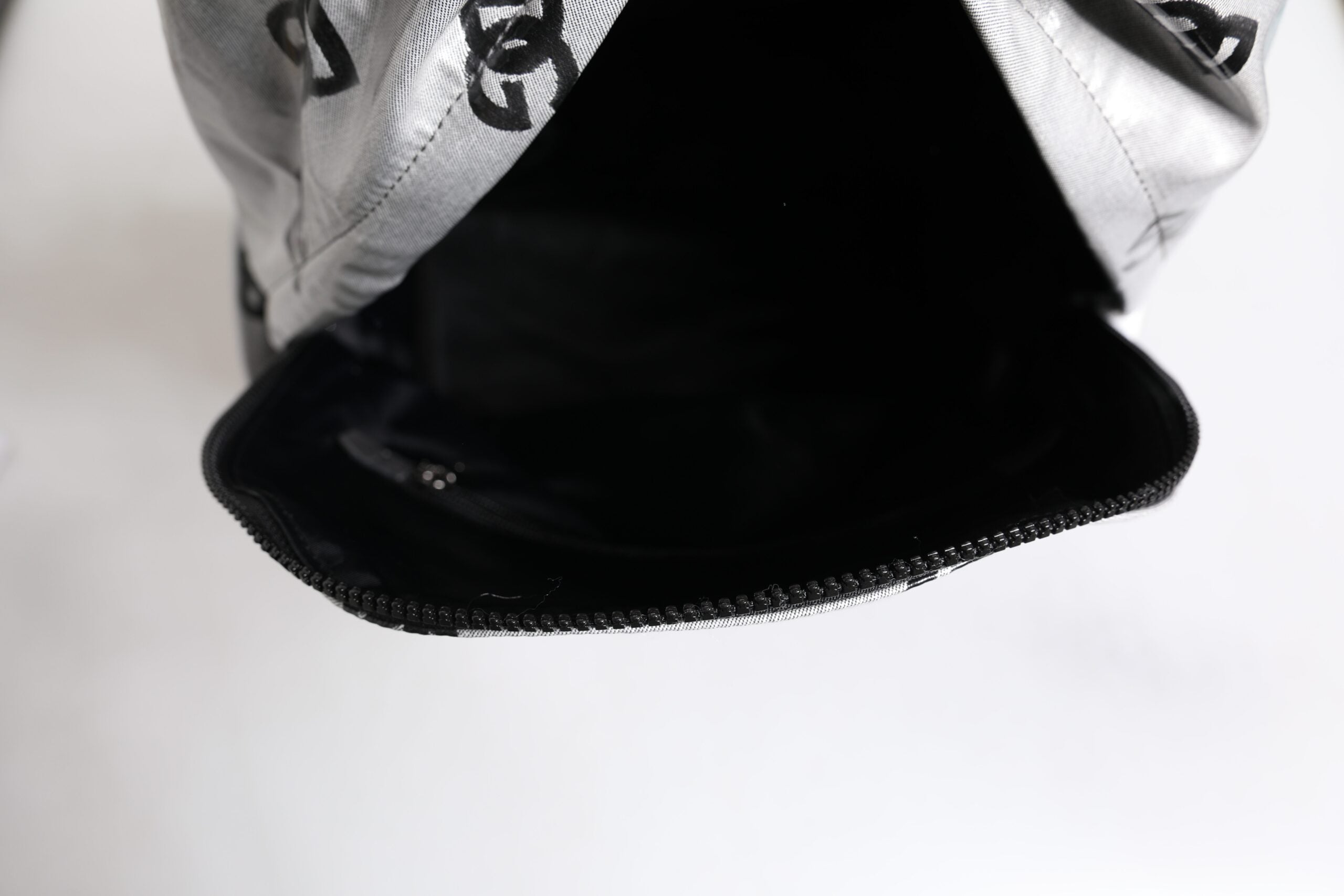 New Dolce & Gabbana Gray Black DG Logo Plaque Backpack Bag