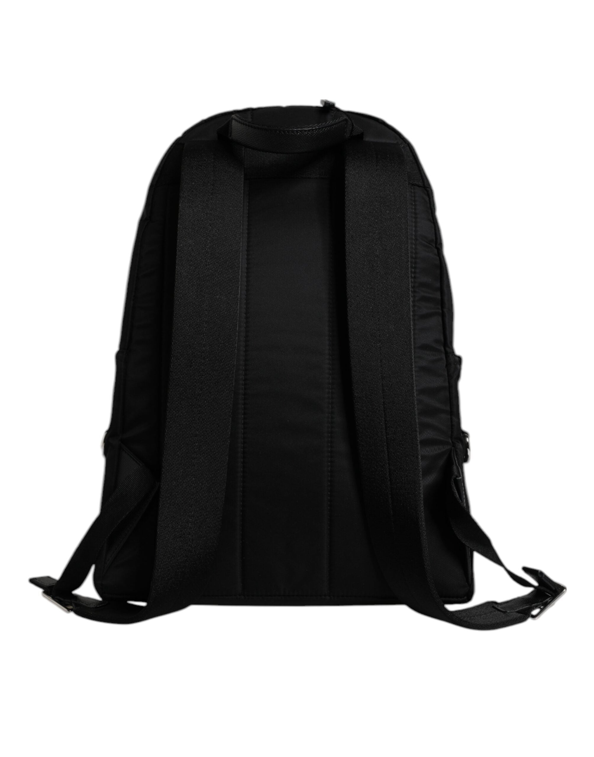 New Dolce & Gabbana Black Nylon #DGFAMILY Embellished Backpack VULCANO Bag