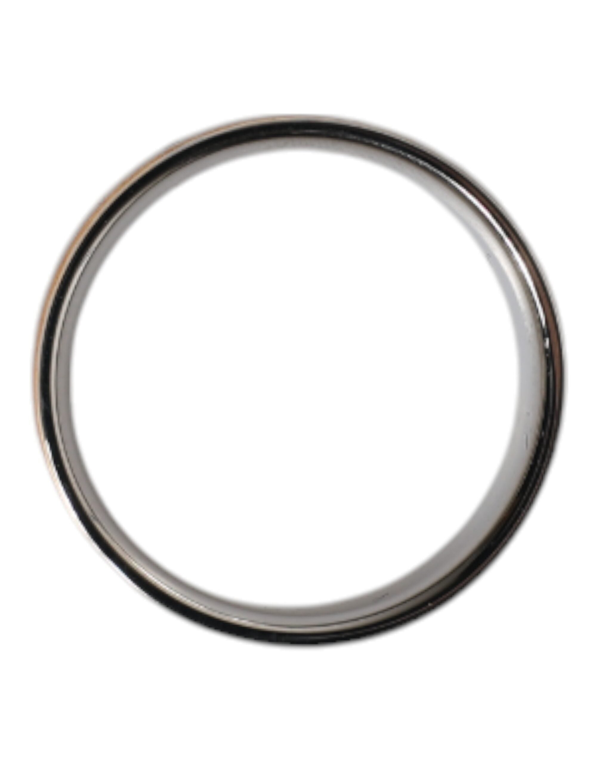 New Dolce & Gabbana Gold Silver Tone Real DG Logo Ring