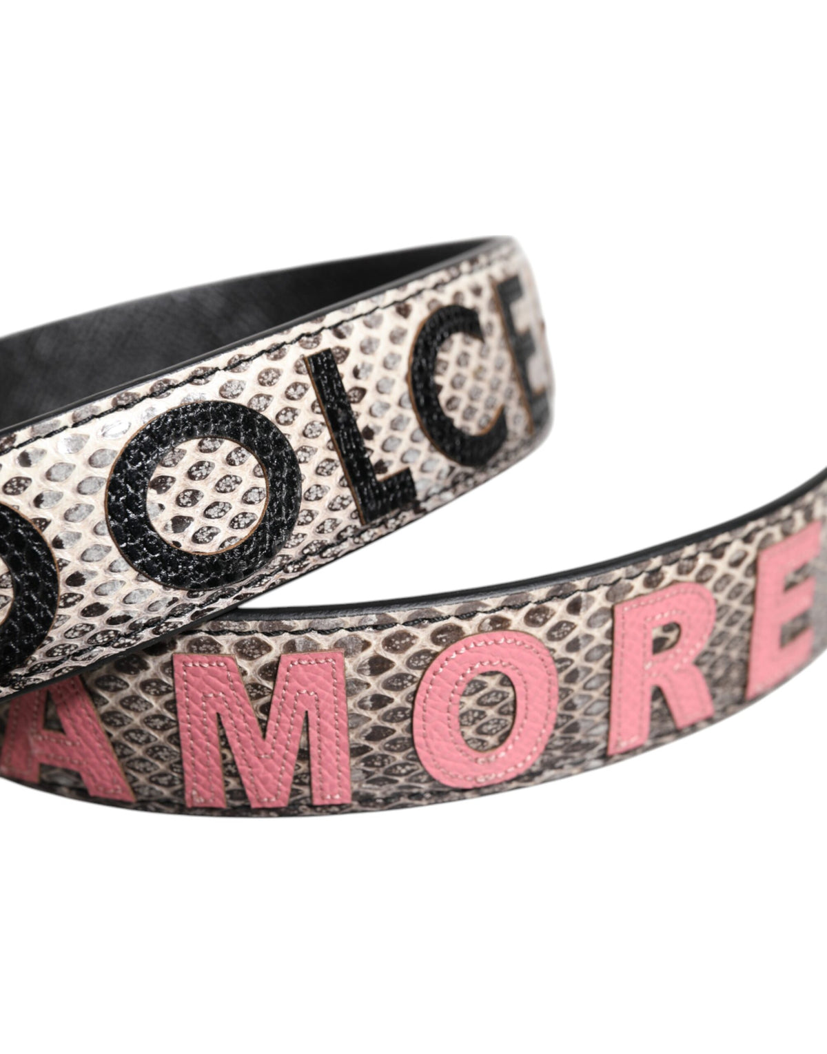Dolce & Gabbana Multicolor DG AMORE Patch Bag Shoulder Strap, new with tags – image 4 of 5
