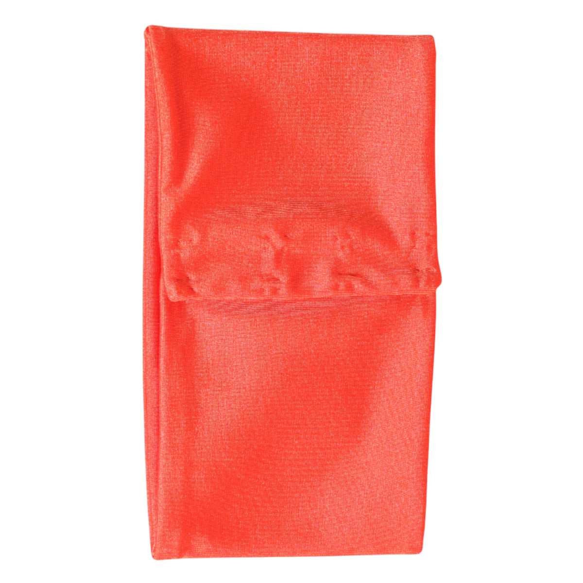 New Dolce & Gabbana Orange Nylon Stretch Women Neck Warmer Scarf
