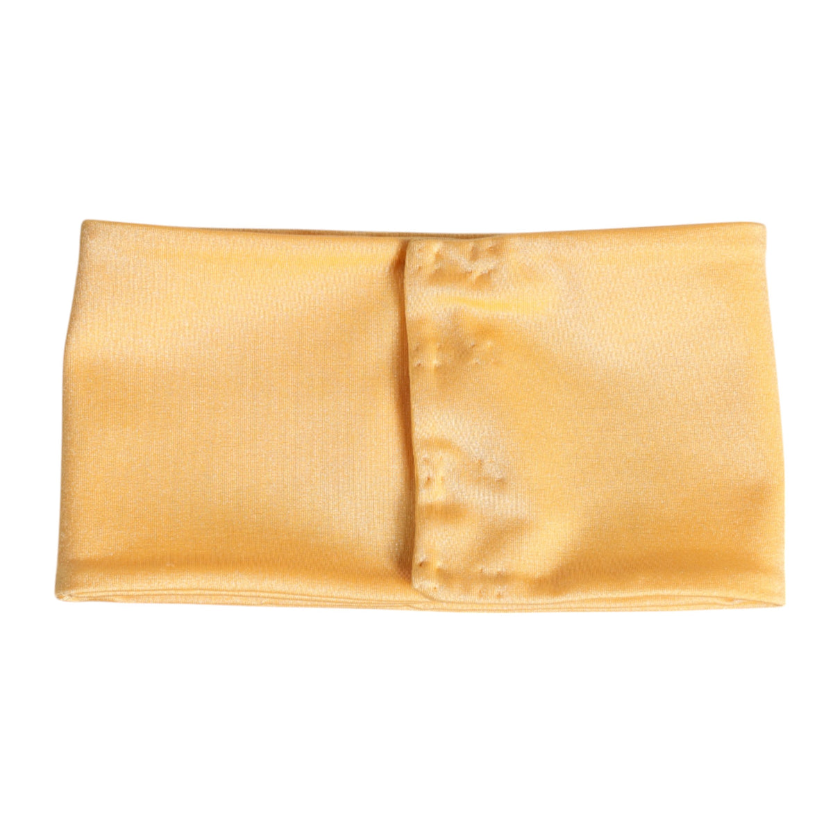 New Dolce & Gabbana Yellow Nylon Stretch Women Neck Warmer Scarf