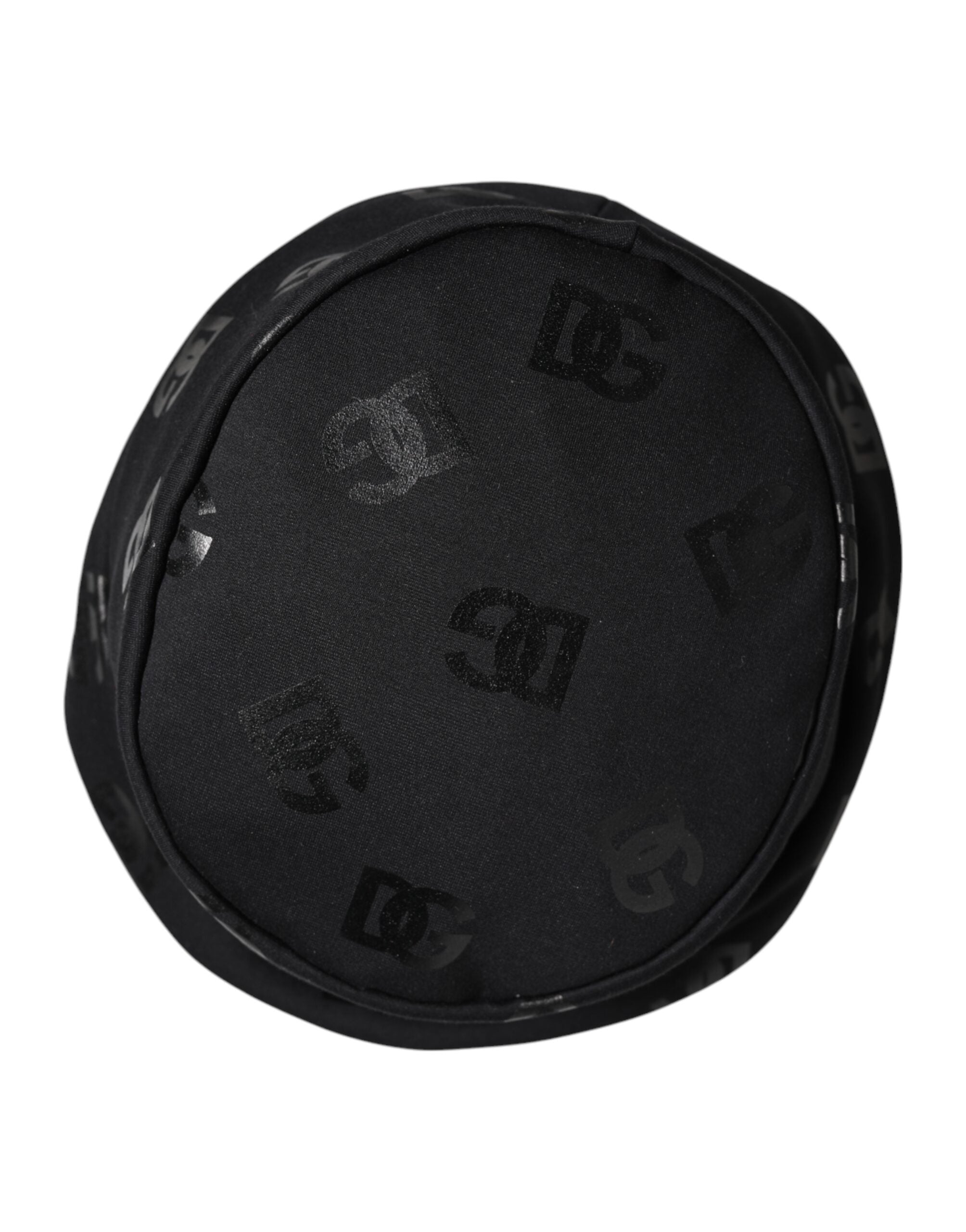 Dolce & Gabbana Black DG Monogram Jacquard Bucket Hat