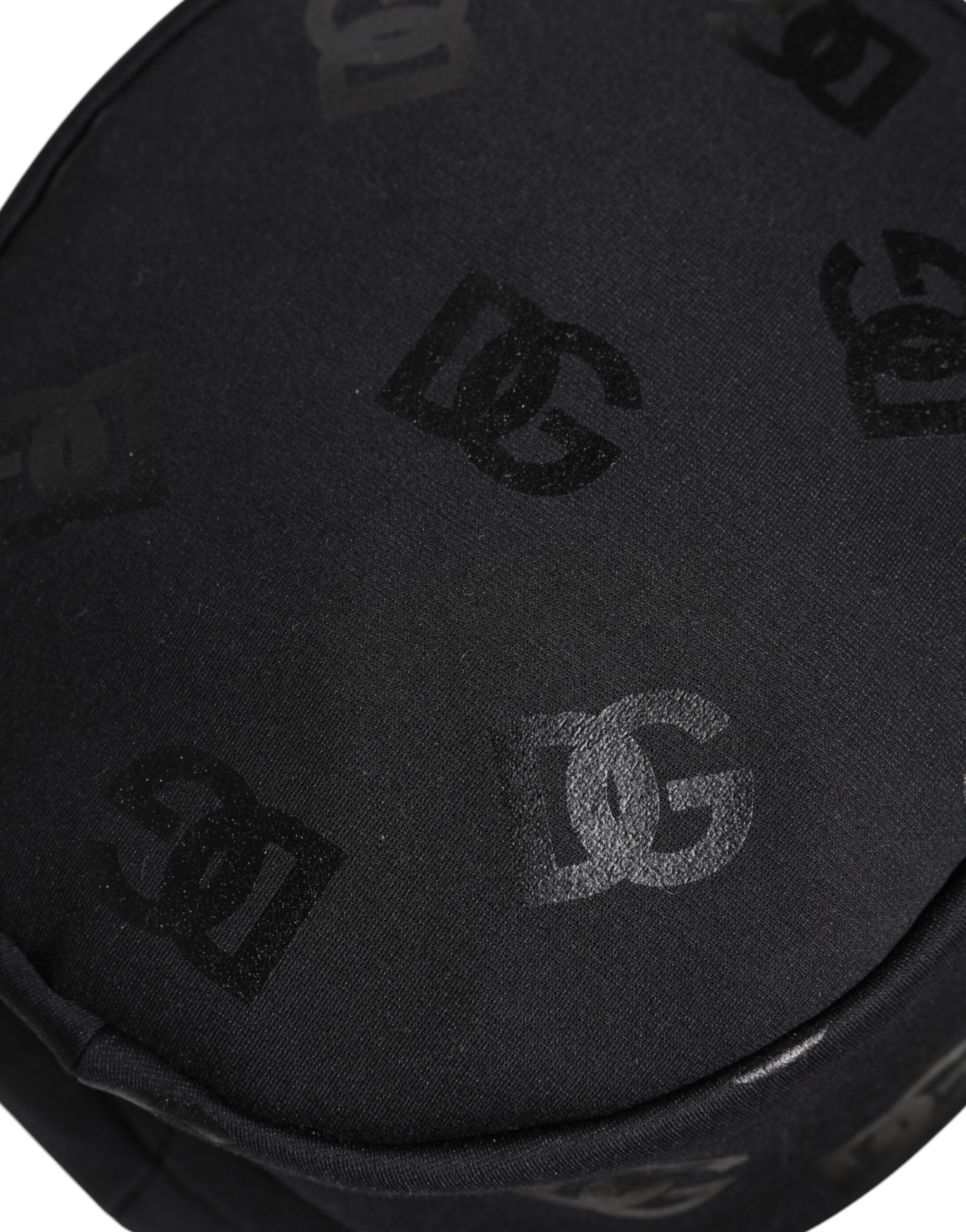 Dolce & Gabbana Black DG Monogram Jacquard Bucket Hat