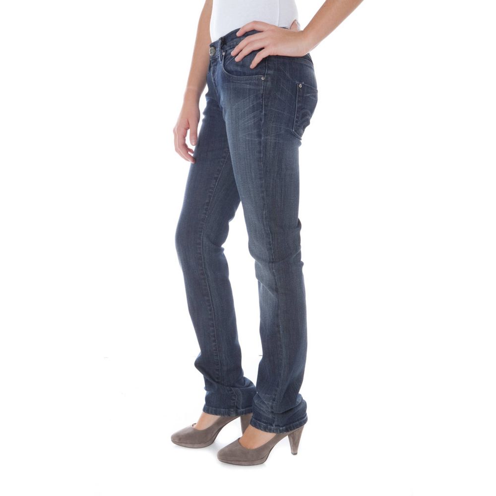 Phard Blue Cotton Women's Jean