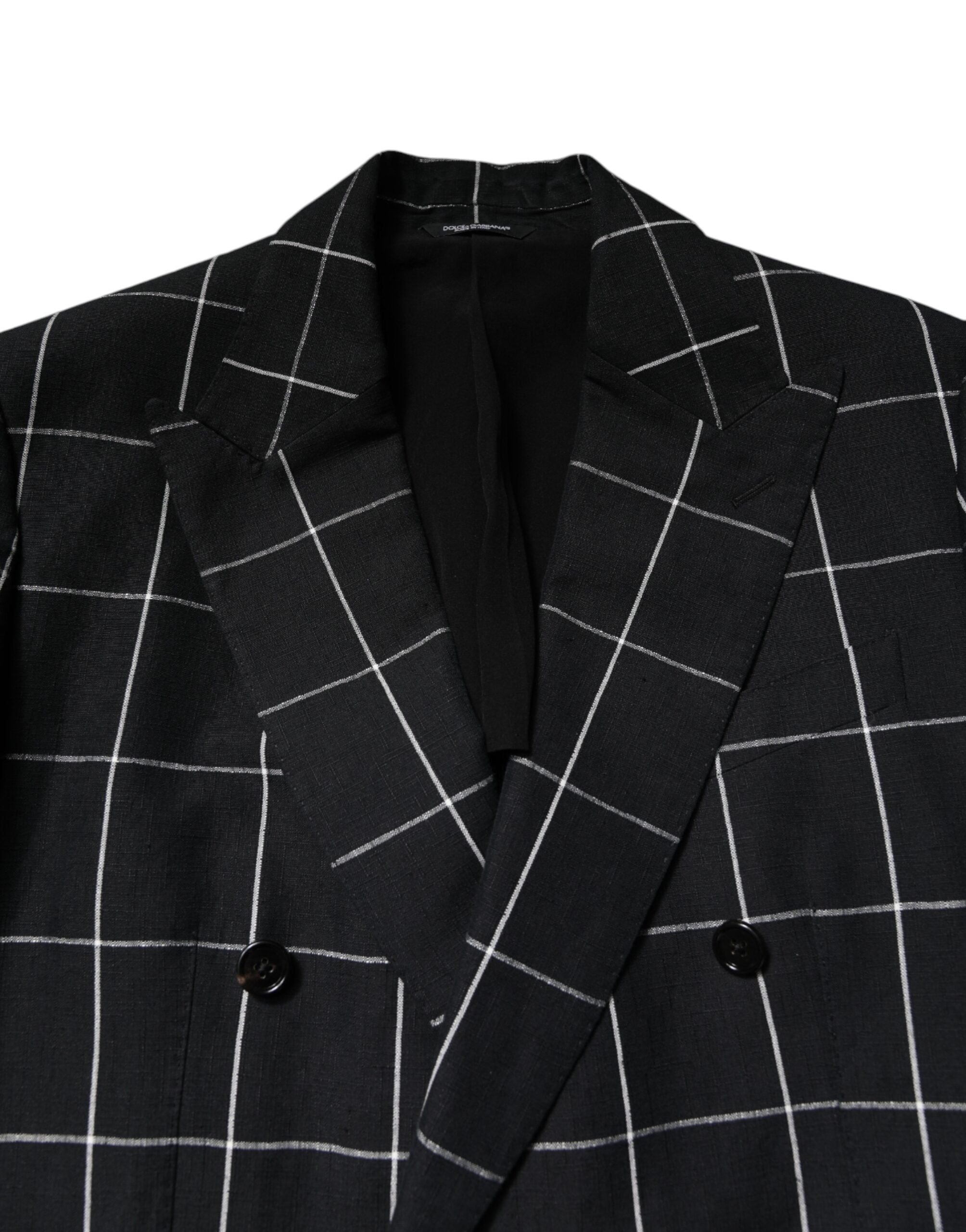 Dolce & Gabbana Dark Gray TAORMINA Double Breasted 2 Piece Suit