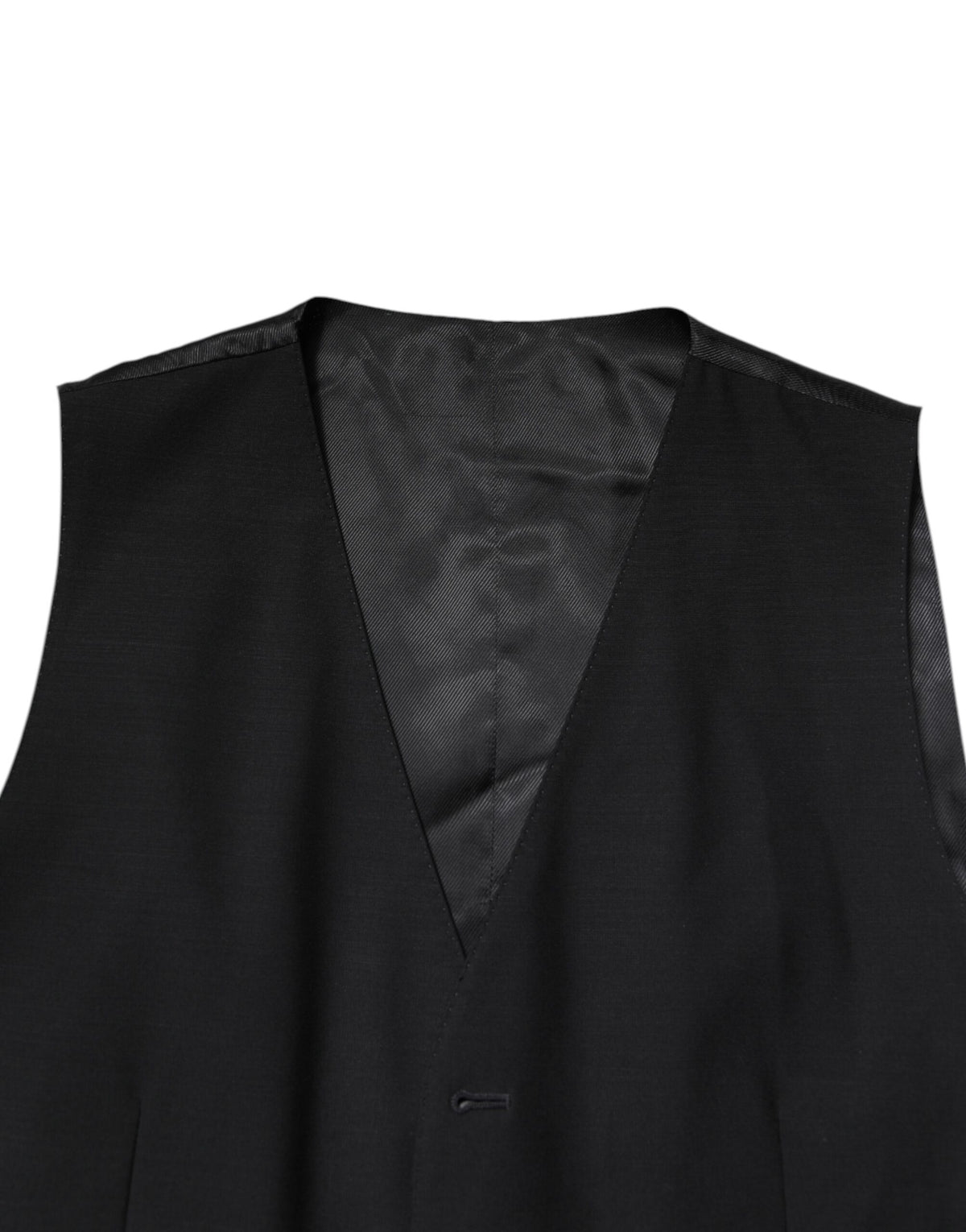New Dolce & Gabbana Dark Gray Single Breasted Formal 3 Piece Suit