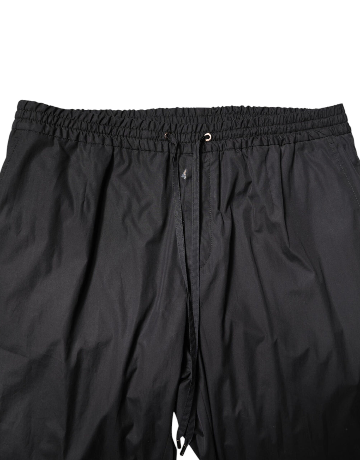 New Dolce & Gabbana Black Cotton Single Breasted 2 Piece Suit