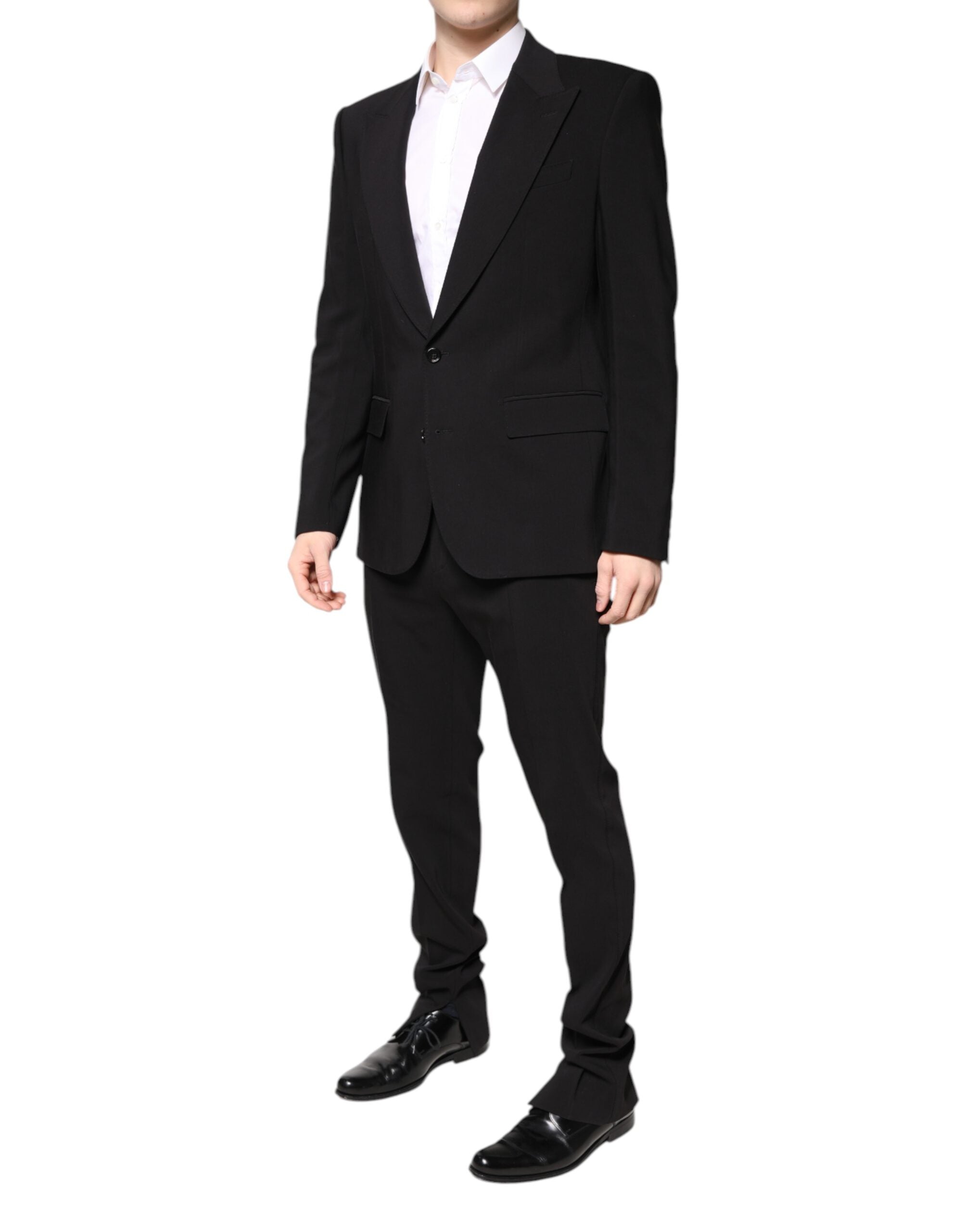 New Dolce & Gabbana Multicolor Polyester Jacquard 2 Piece Suit