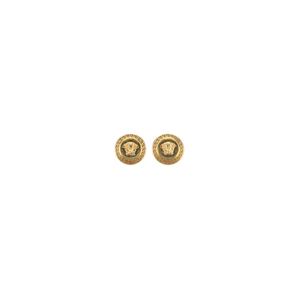 Versace Gold Metal Earrings - PreLoved & Luxe