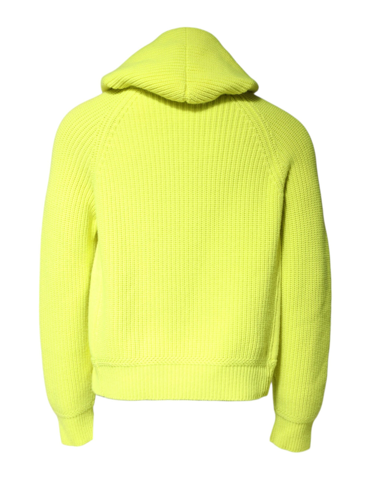 New Dolce & Gabbana Green 69 Knit Hooded Men Pullover Sweater