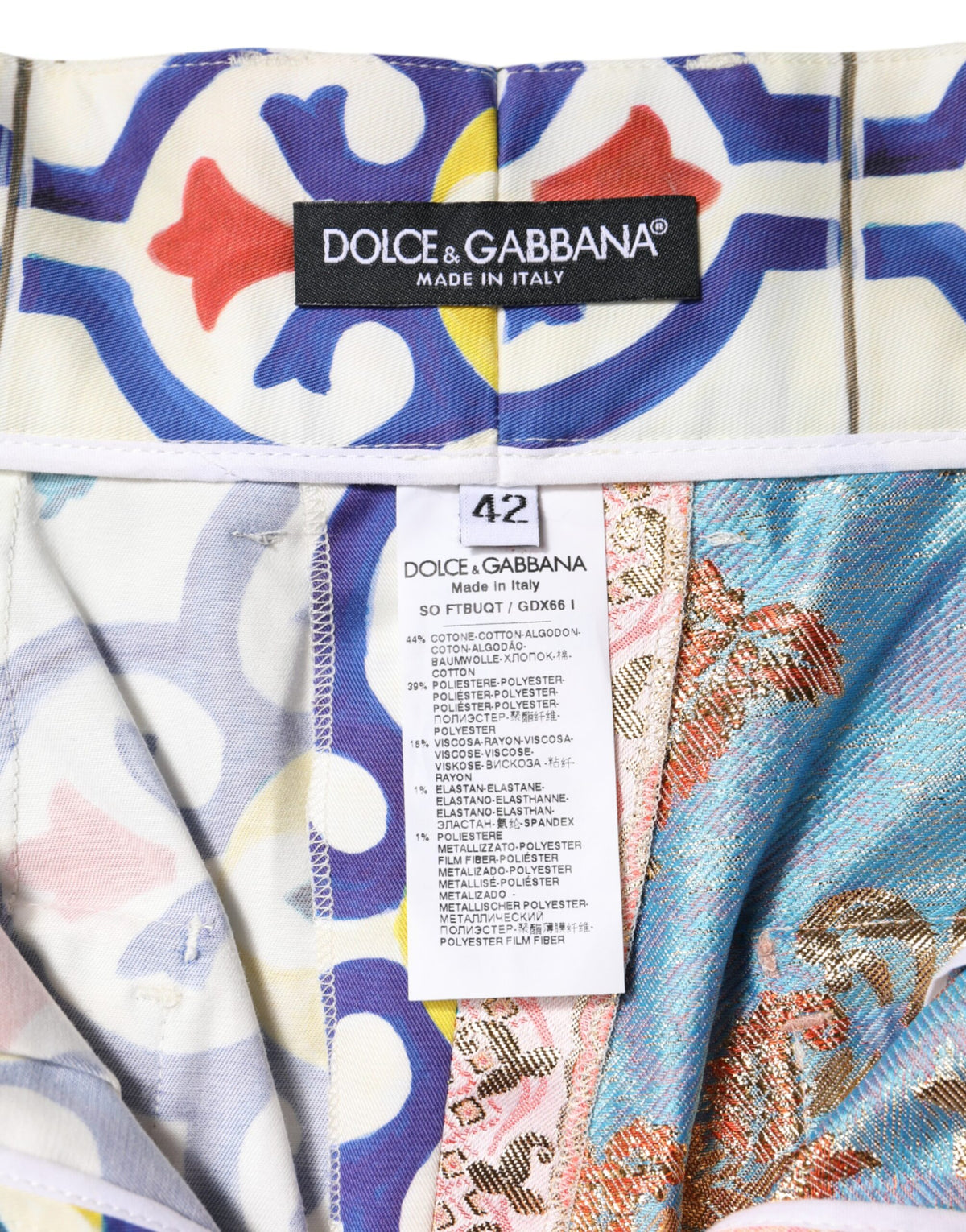 Dolce & Gabbana High Waist Women Hot Pants Shorts