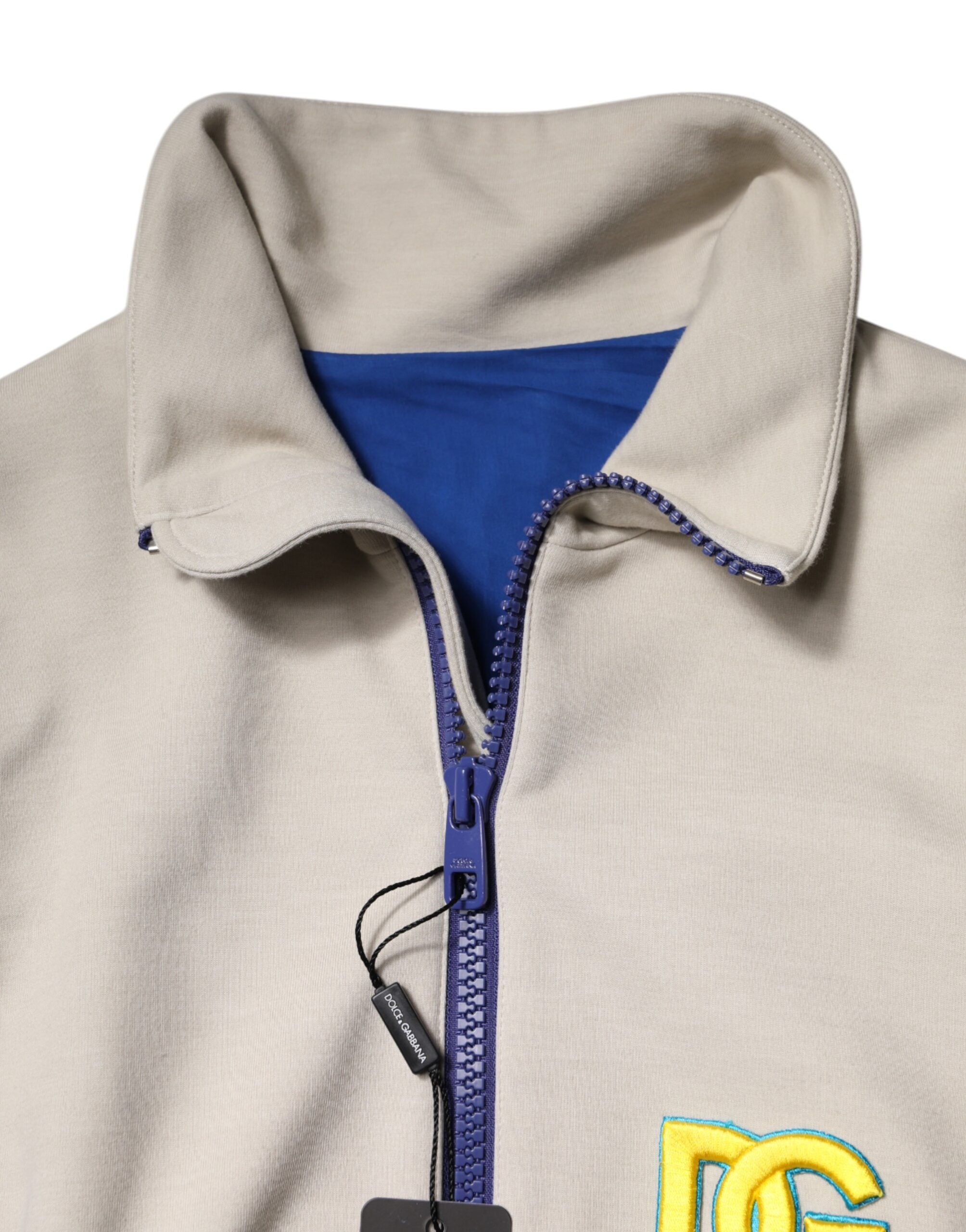 New Dolce & Gabbana Full Zip Bomber Jacket