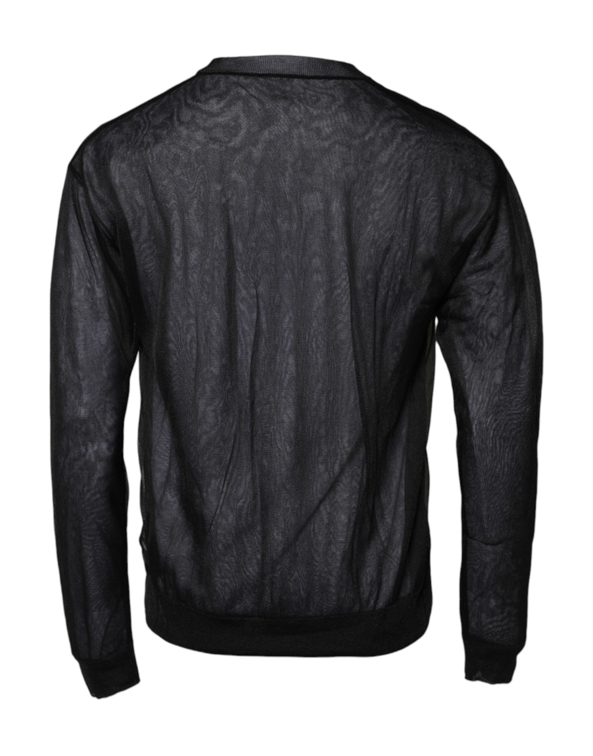 Pre-Owned Dolce & Gabbana Black White Logo Knitted Pullover Sweater Men's - New with Defect