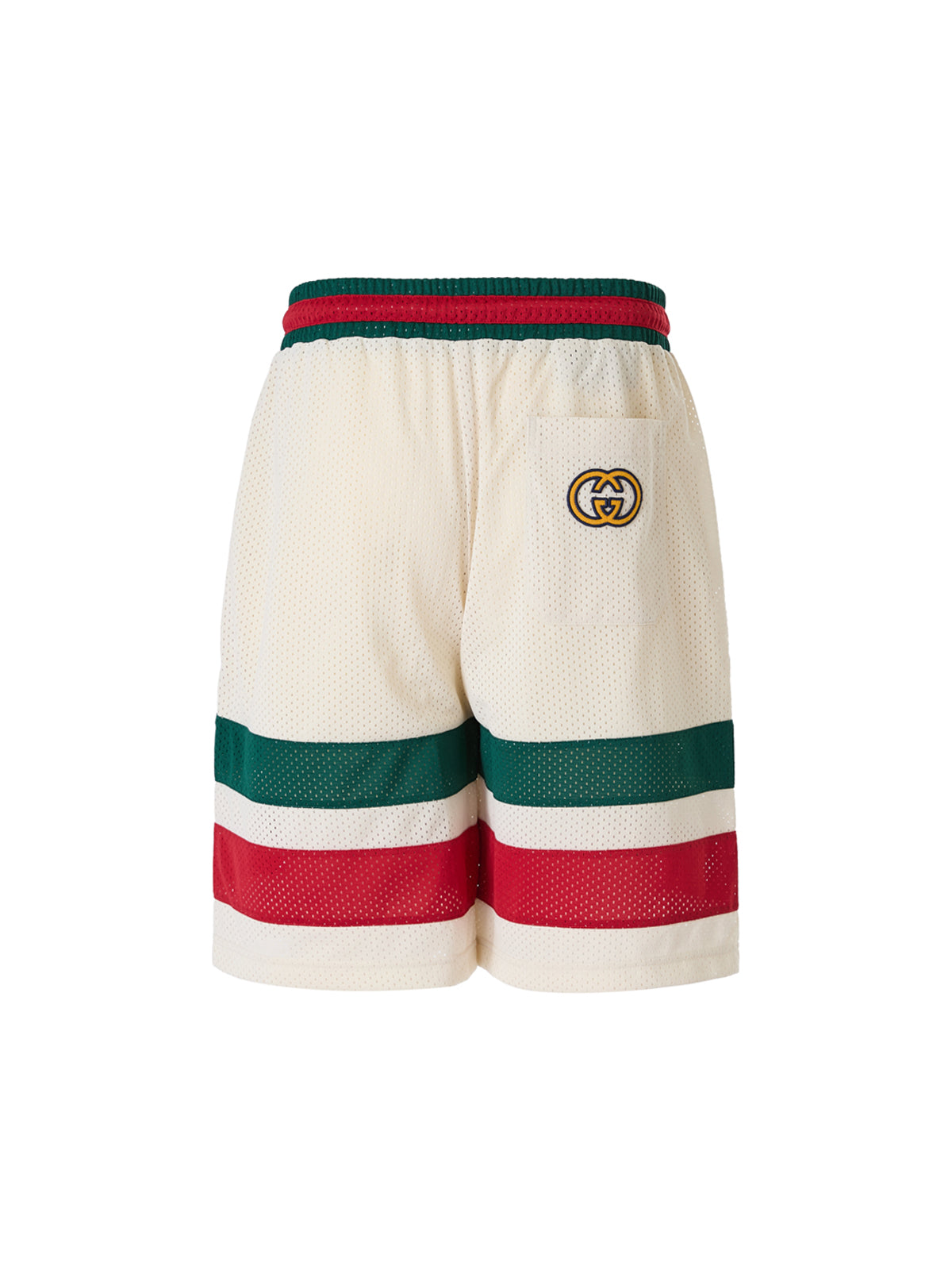 Gucci Cream Logo Shorts