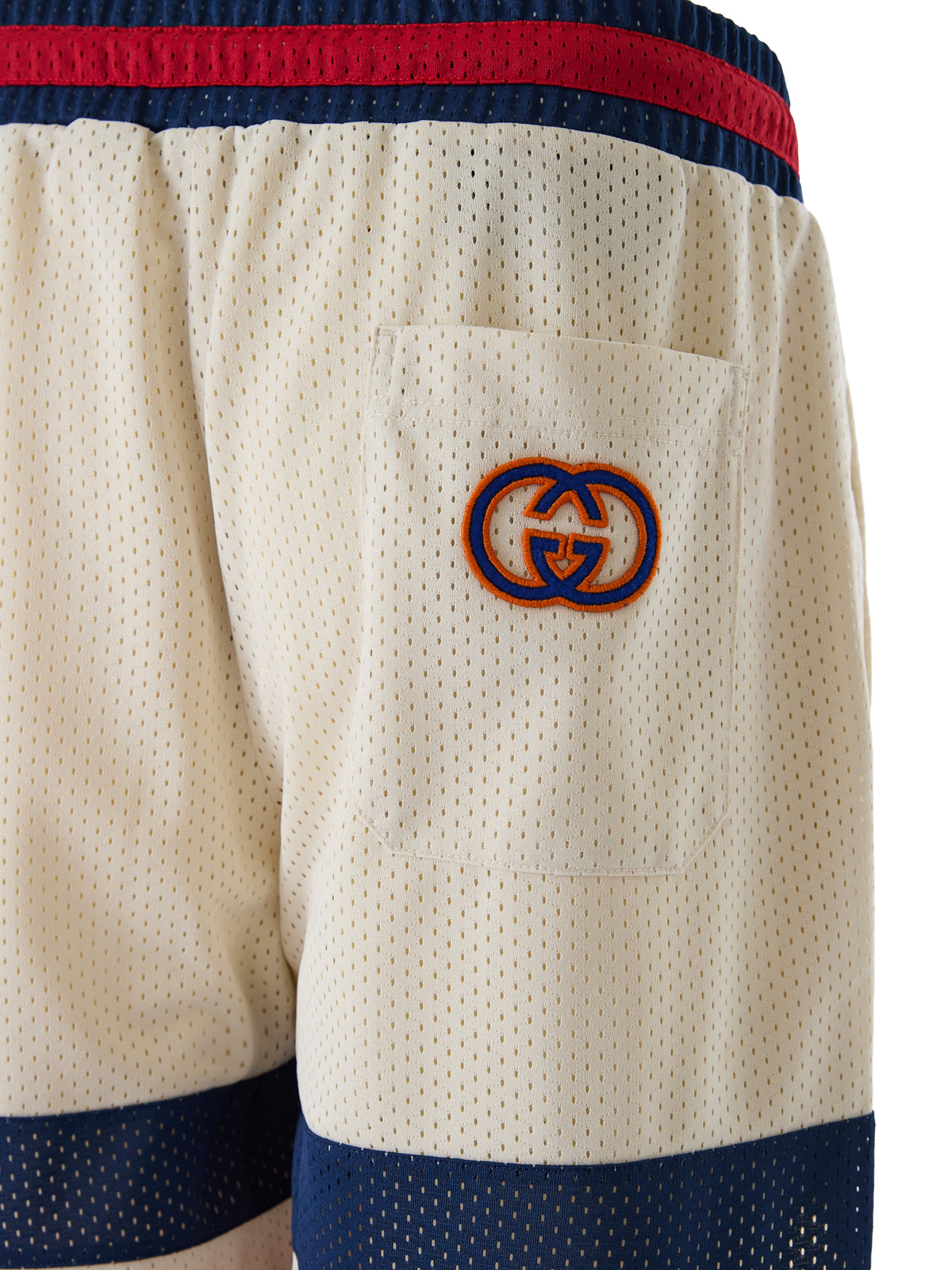 Gucci Cream Logo Shorts