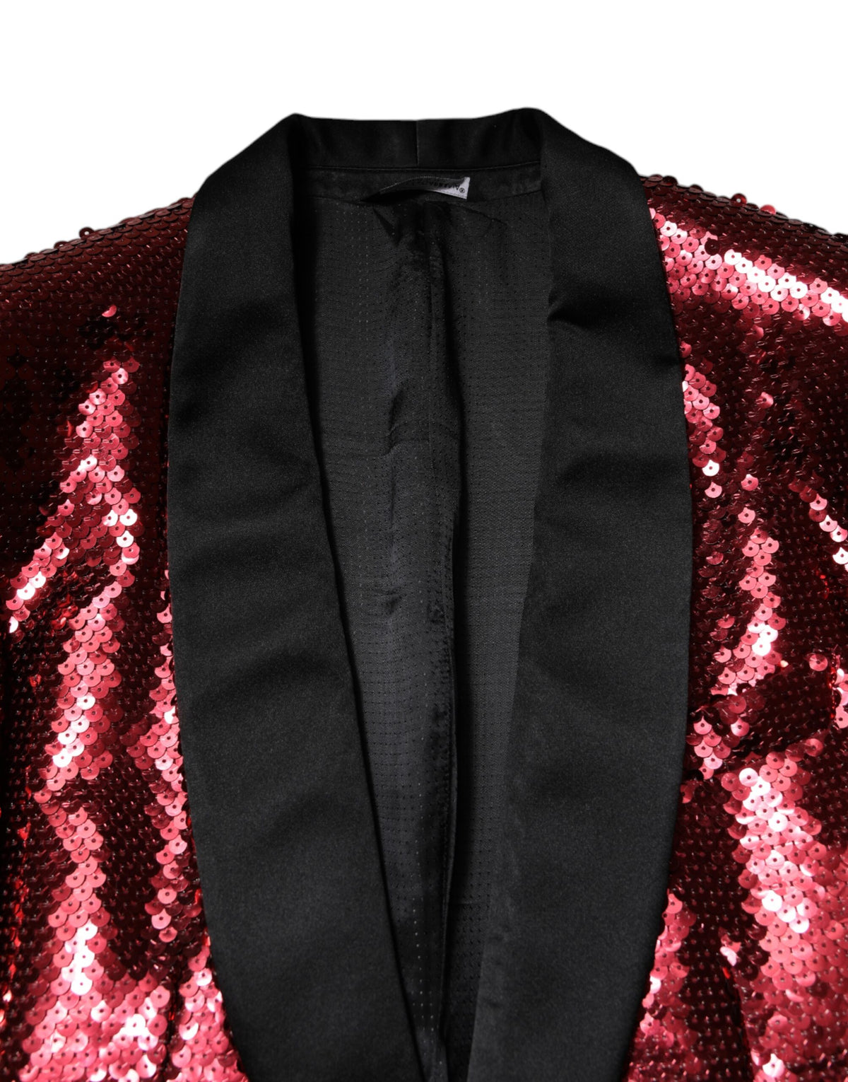 New Dolce & Gabbana Red SICILIA Sequin Embellish Blazer Jacket