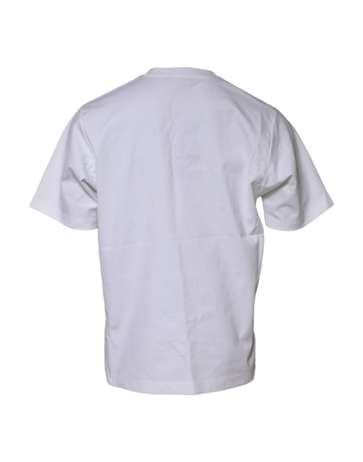 Pre-Owned Dolce & Gabbana White Logo Embellish Short Sleeves T-shirt Men's - Very Good