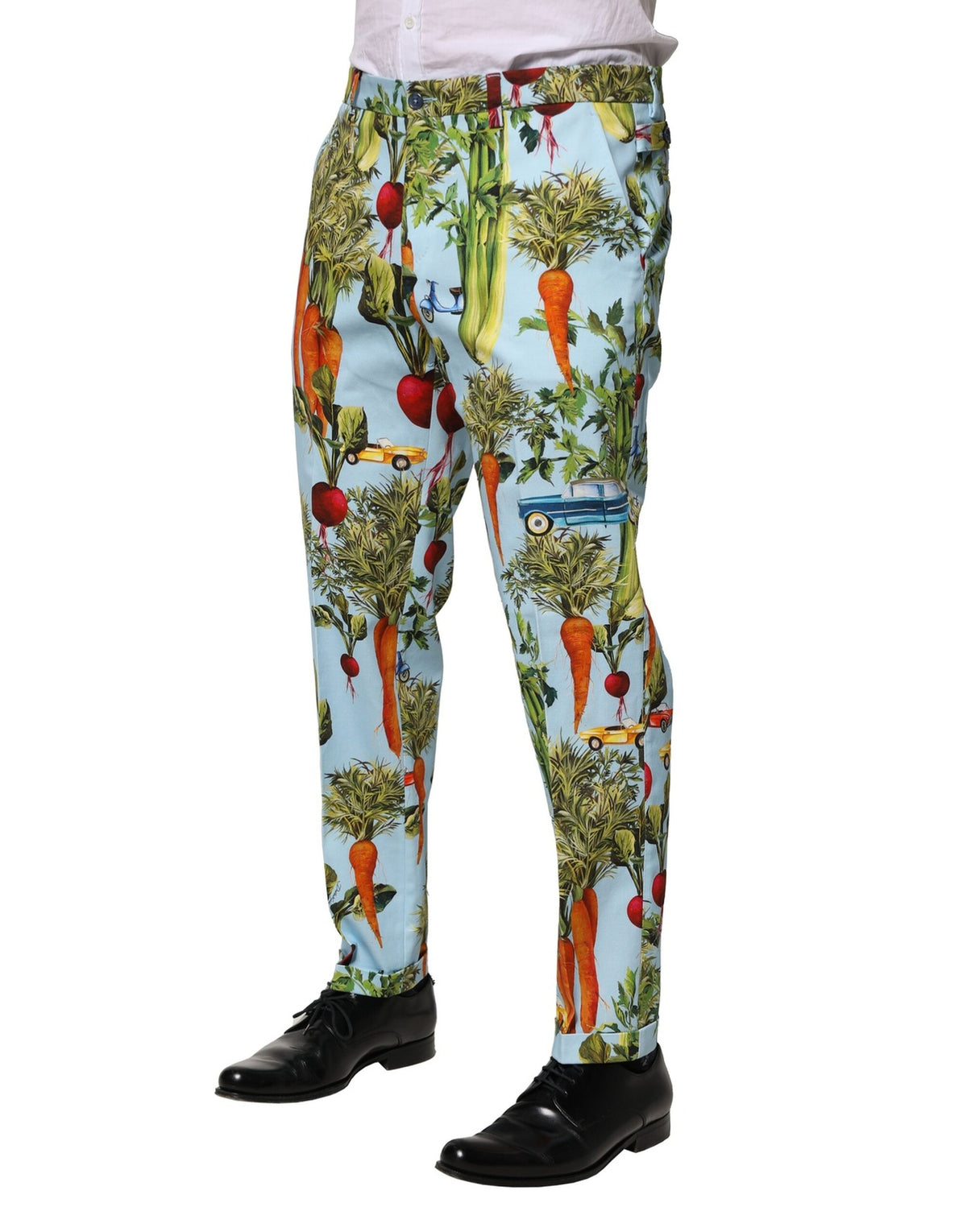 New Dolce & Gabbana Cotton Tapered Men Pants
