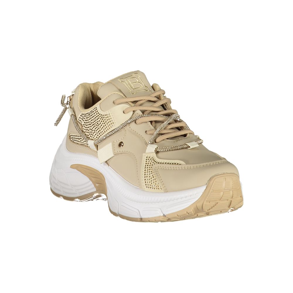 Laura Biagiotti Beige Women Sneaker