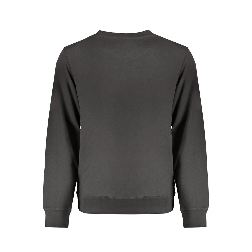 Wrangler Black Cotton Men Sweatshirt