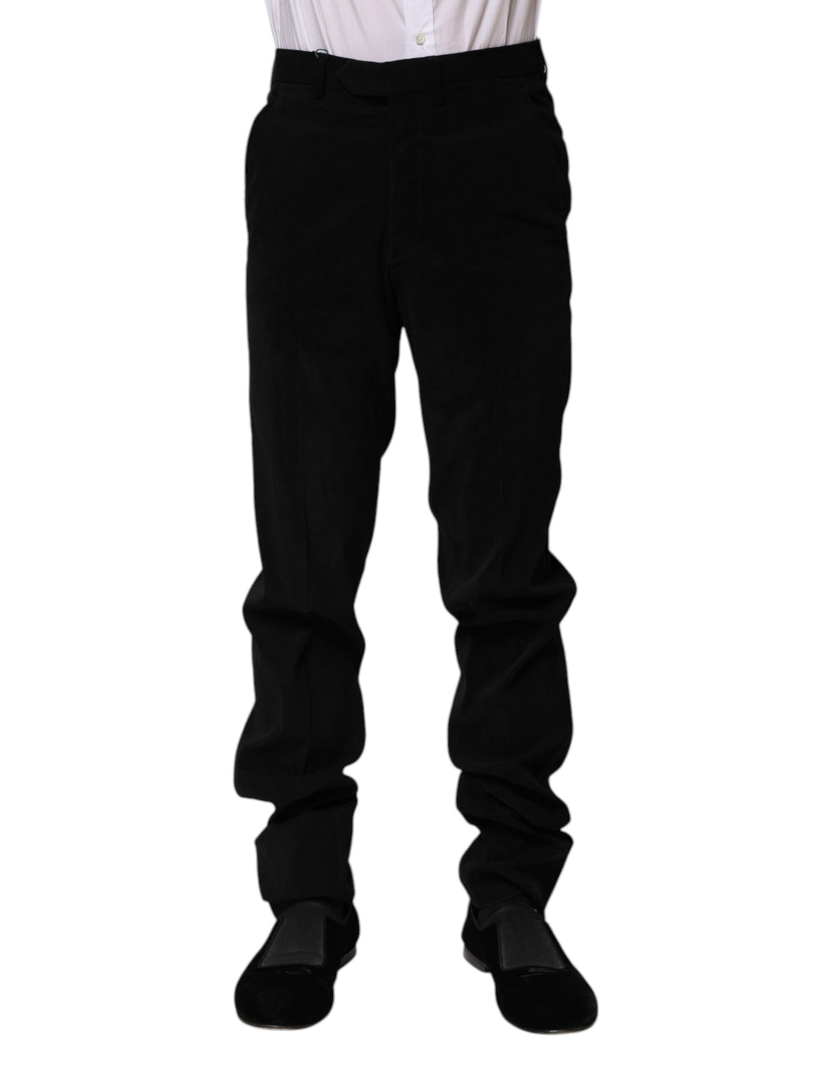 New BENCIVENGA Black Mid Waist Dress Formal Pants
