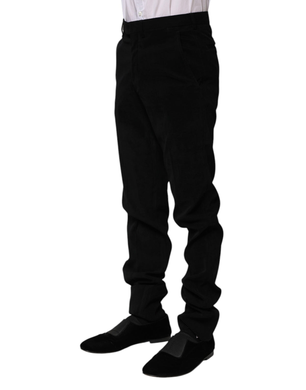New BENCIVENGA Black Mid Waist Dress Formal Pants