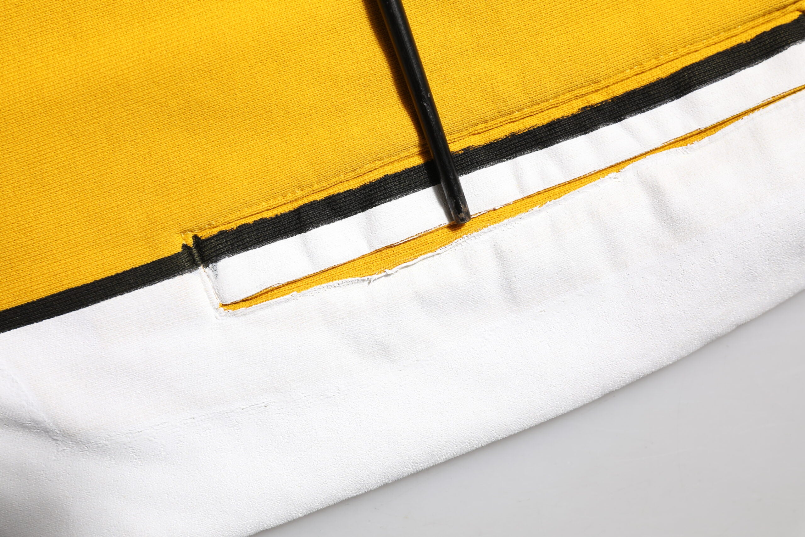 New Dolce & Gabbana Yellow Print Cotton Drawstring Jogger Pants