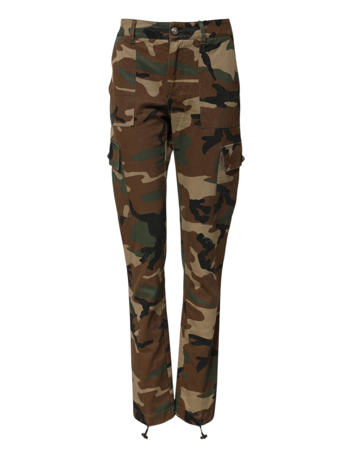New Dolce & Gabbana Camouflage Cargo Pants