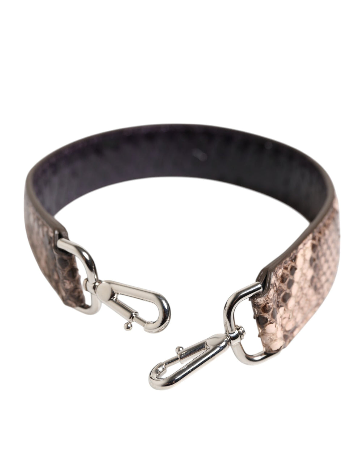 Dolce & Gabbana Brown Exotic Leather Handbag Accessory Shoulder Strap, new with tags – image 2 of 5