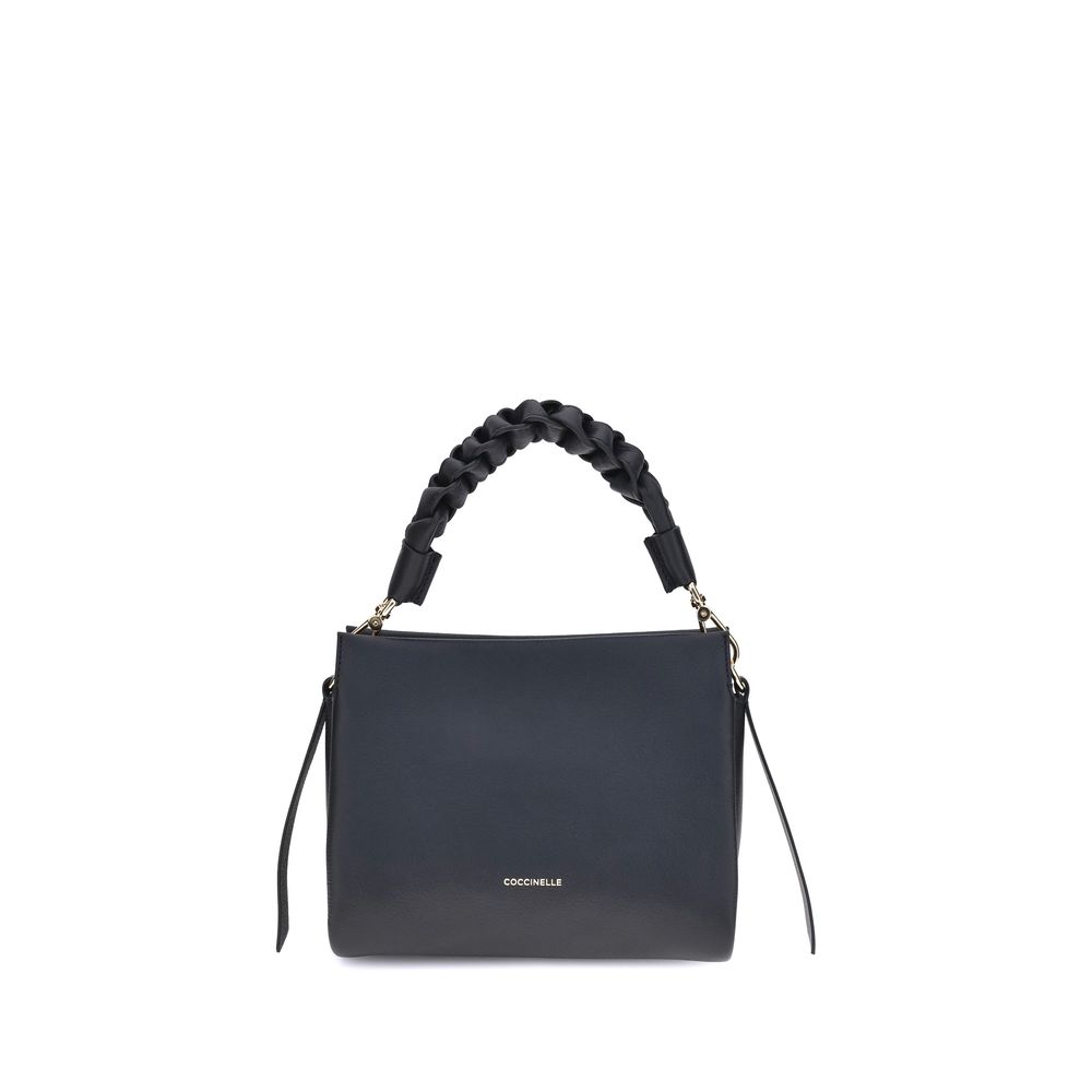 Coccinelle Black Calf Leather Bos Taurus Shoulder Bag