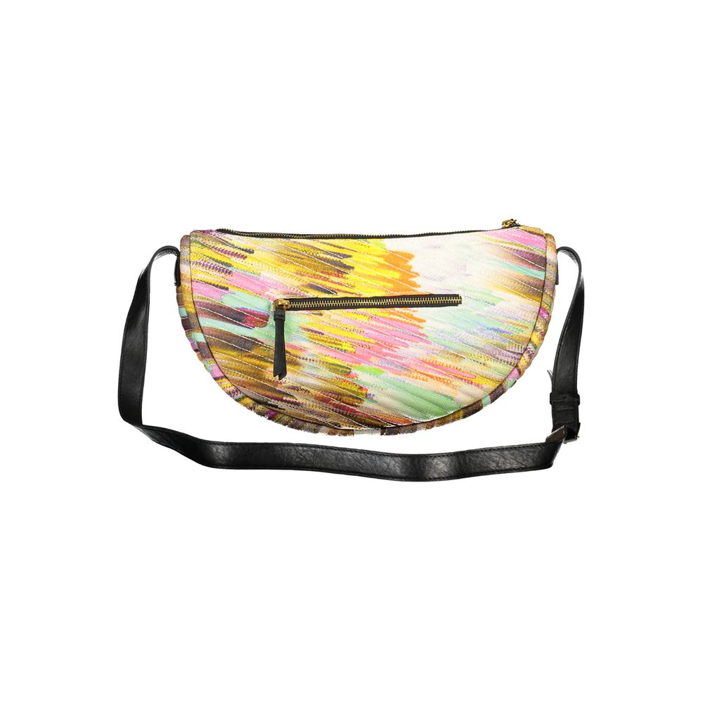 Desigual Giallo Woman Shoulder Bag