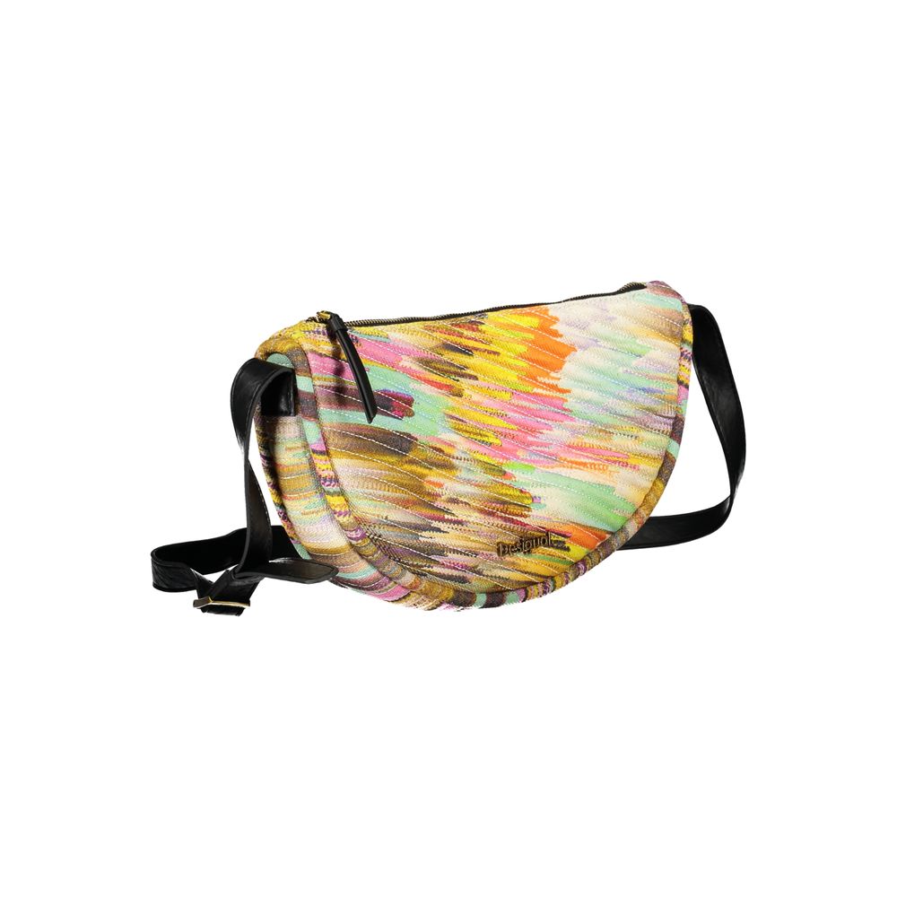 Desigual Giallo Woman Shoulder Bag