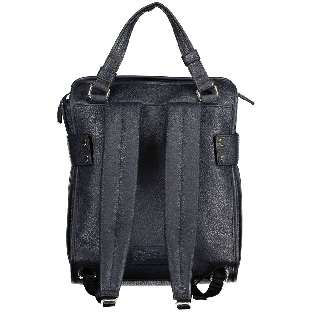 La Martina Blue Women Backpack