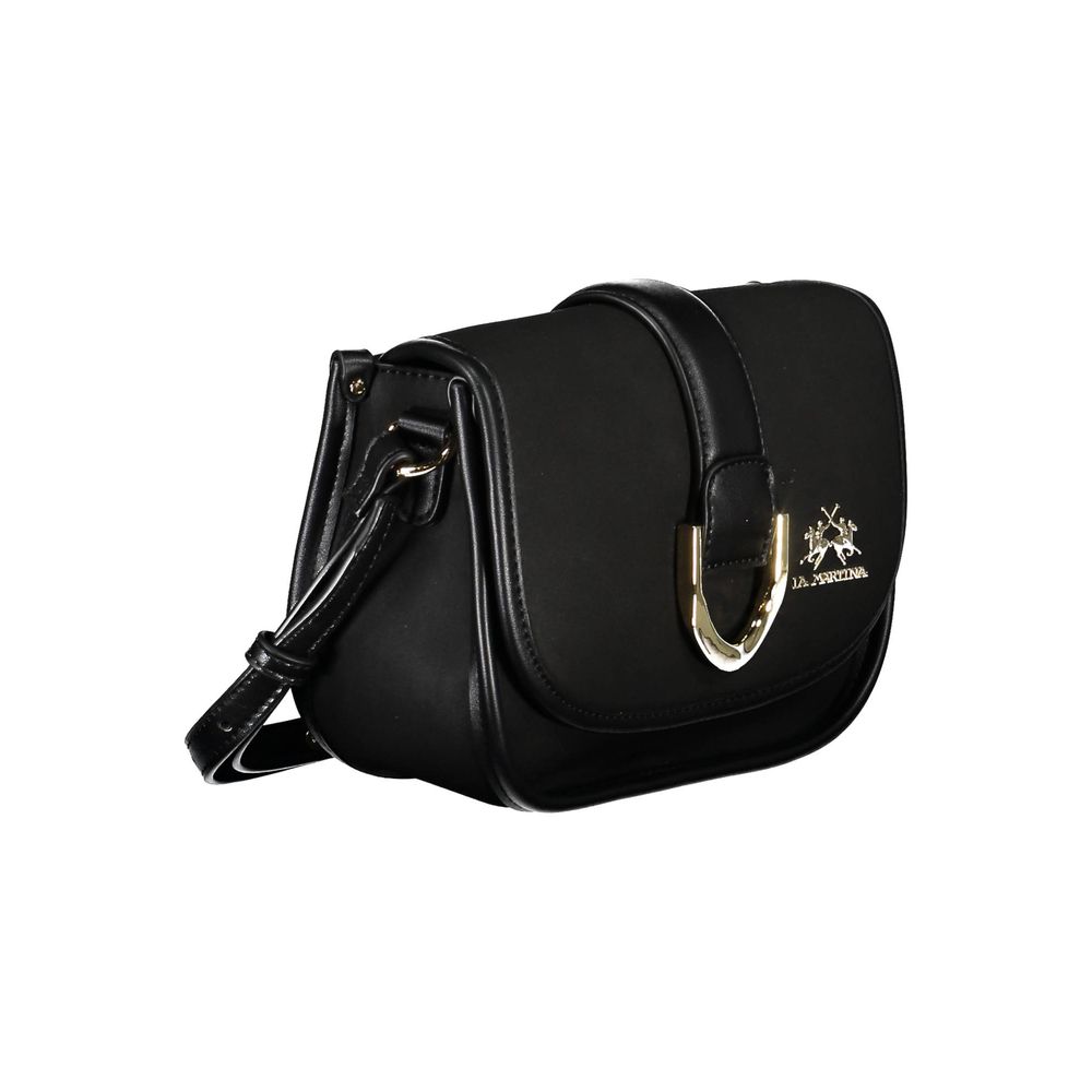 La Martina Nero Women Shoulder Bag