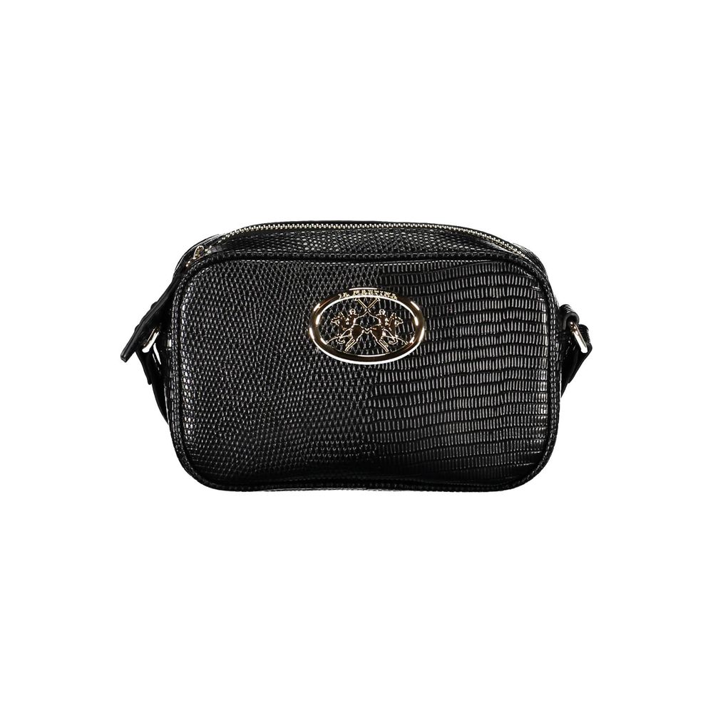 La Martina Black Women Handbag