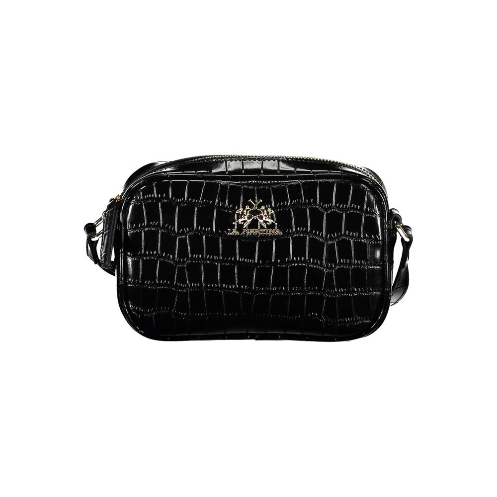 La Martina Black Women Shoulder Bag