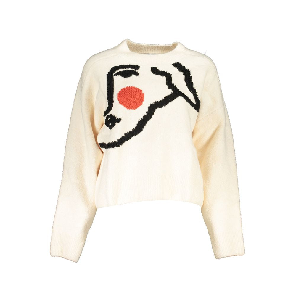 Desigual White Acrylic Women's Sweater