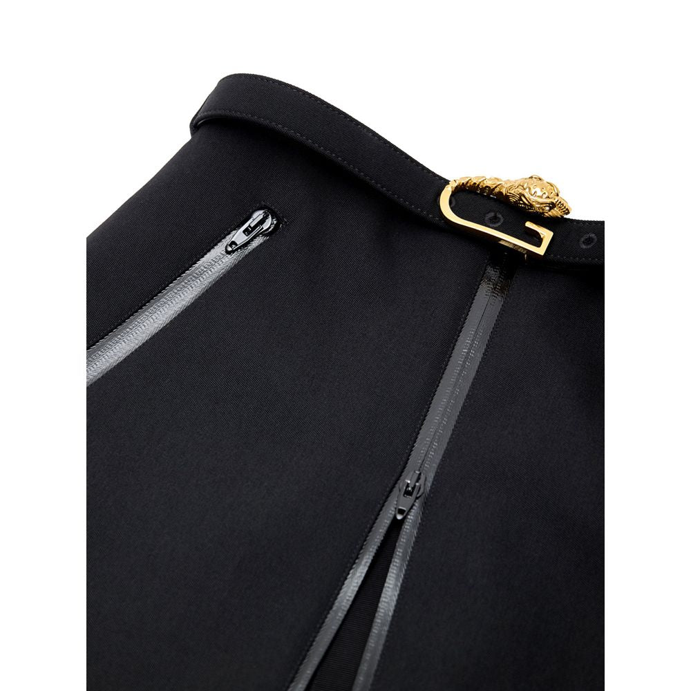 Gucci Black Wool Midi Skirt - PreLoved & Luxe