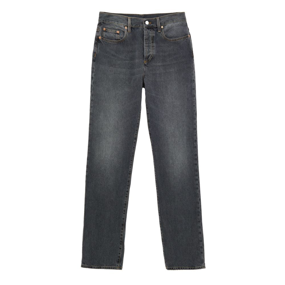 Gucci Gray Cotton Relaxed Fit Jeans - PreLoved & Luxe