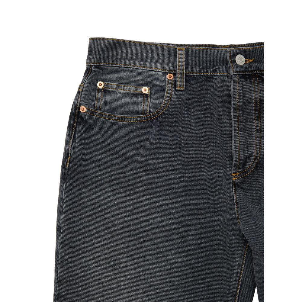 Gucci Gray Cotton Relaxed Fit Jeans - PreLoved & Luxe