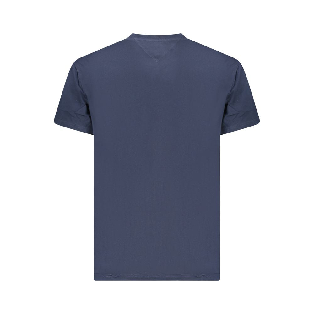 Tommy Hilfiger Blue Cotton Men's T-Shirt