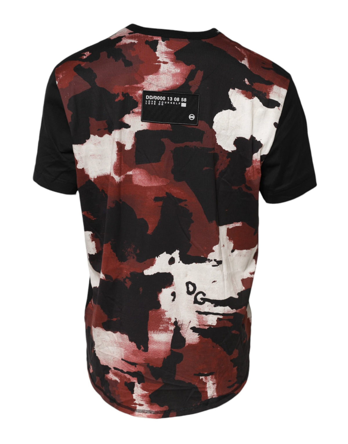 New Dolce & Gabbana Camouflage Crew Neck T-shirt