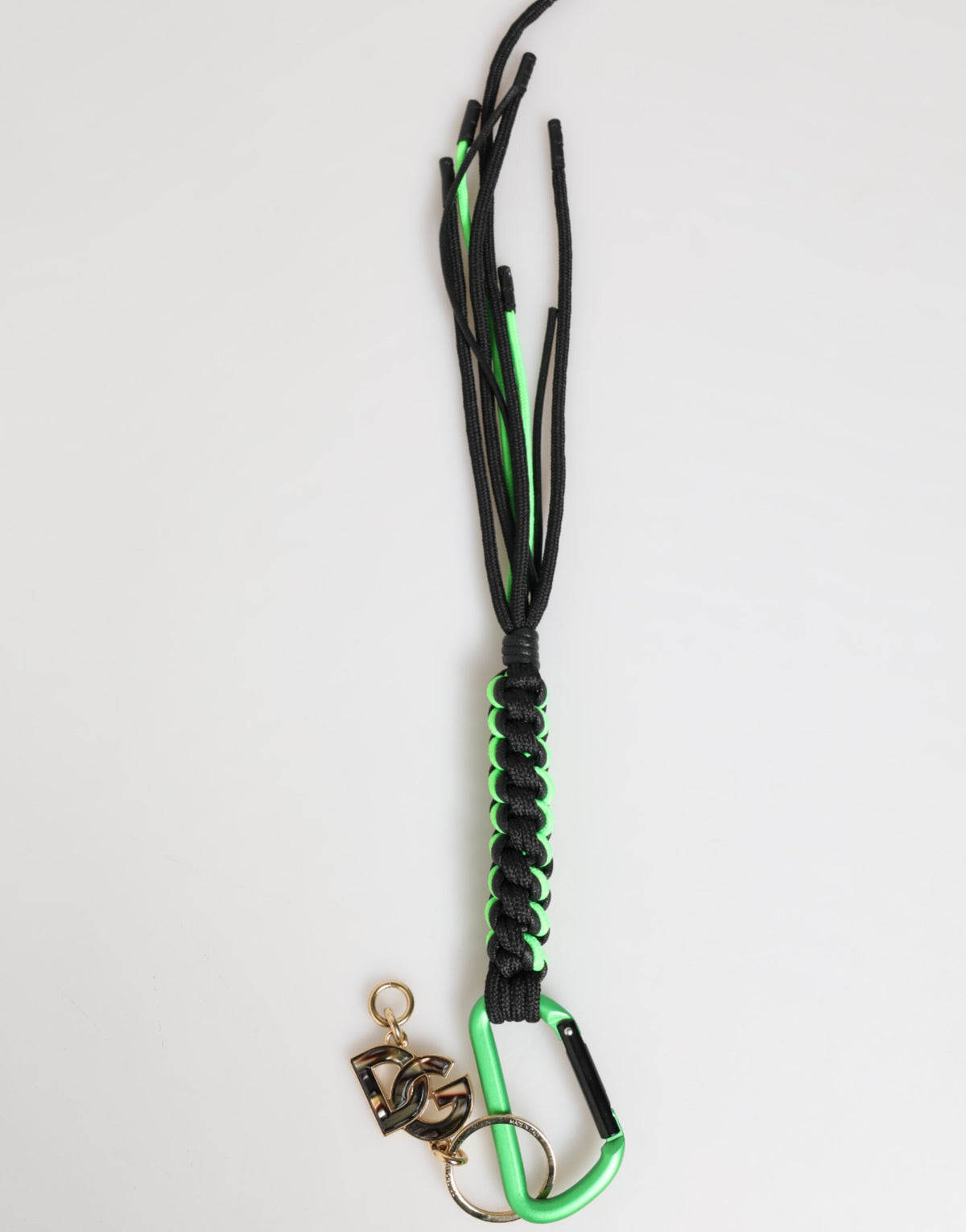 Dolce & Gabbana Multicolor Tape String DG Logo Keychain Keyring